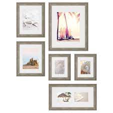 gallery wall set with offset mat