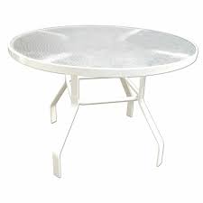 Acrylic Round Patio Table