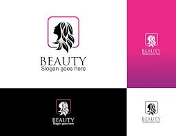 creative golden beauty skin care logo