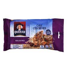 quaker oats oatmeal cookies raisins