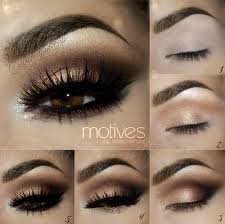 Apply the neutral shimmer shade used in step 2 along your lower lash line (right below the lashes) roughly to the inner 2/3 or 3/4. 10 Quick Easy Step By Step Smokey Eye Makeup Tutorials