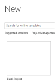 Ms Project 2013 Templates How To Find And Set The