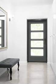 Modern Front Door Complements Home S