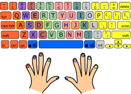 Which Fingers Go Where Peters Online Typing Course