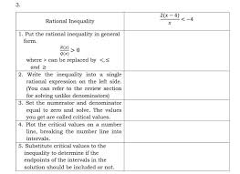 Solve The Following Rational Equations