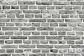 Abstract Texture Empty Gray Brick Wall