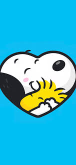 snoopy wallpaper 4k woodstock love heart