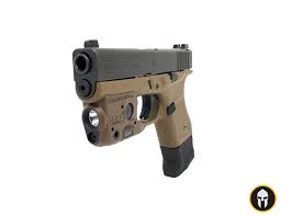 Glock Model 43 Fde Customized With Accessories