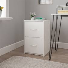 This is a base cabinet with two filing drawers. Ameriwood Furniture Core 2 Drawer File Cabinet White
