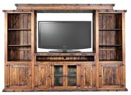 Wall Unit Rustic Entertainment