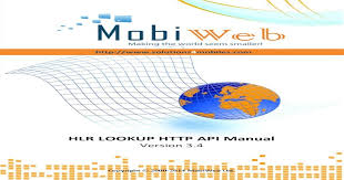 Hlr lookup or the popularity of mobile number portability services mnp has increased significantly over the past years. Hlr Lookup Http Api Manual Pdf Document