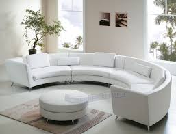 curved leather sectional sofas foter