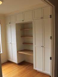 Closet Unfinished Wall Cabinets Design