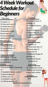15 week workout plan from beginners to