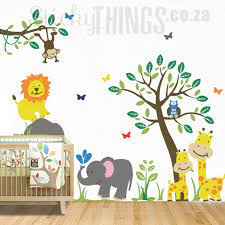 Safari Jungle Nursery Wall Sticker