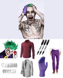 joker in squad costume carbon