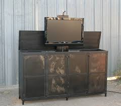 motorized tv lift cabinet combine 9