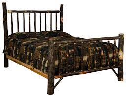 Mission Style Bed Rustic Panel Beds