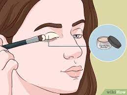 Brush away fallout with a fan brush. 3 Easy Ways To Stop Eyeshadow From Creasing Wikihow