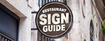 restaurant sign ideas 4 ways to create