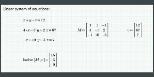 Solving Systems Of Equations Ptc
