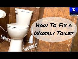Wobbly Toilet Easiest Quick Fix