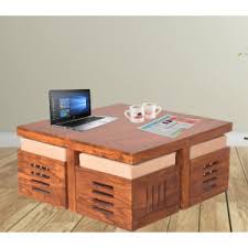 Be it a living room balcony or patio you can set up a 2 or 3 piece coffee table set to create a. Coffee Table Buy Designer Coffee Tables Online In India At Best Prices