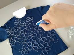 Thestudio By Adtech Batik Style T Shirt Using A Hot Glue