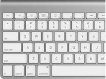 Where is the Fn key on an Apple keyboard?