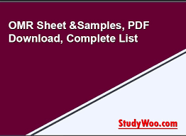 omr sheet 2023 sles pdf