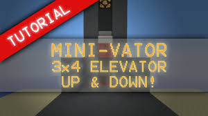 tutorials elevators minecraft wiki