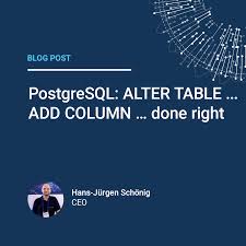 postgresql alter table add column