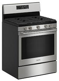 Maytag Self Cleaning Gas Range 5 0 Cu Ft Stainless Steel