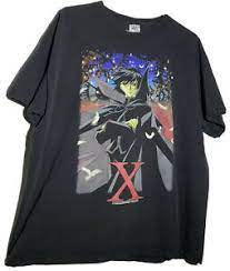 Nike x anime t shirt. Vtg 90s Anime X Project T Shirt Y2k Manga Clamp Kadokawa Shoten Xl Ebay