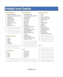 Travel To Do List Template Printable Travel Printable Travel