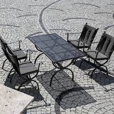 romeo garden furniture set 5 pieces