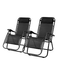 Gardeon Zero Gravity Chairs 2pc