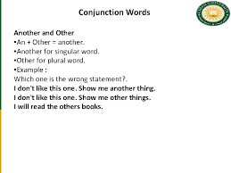 A conjunction is the glue that holds words, phrases and clauses (both dependent and independent) together. English For Computer Science By Dr Kusay Faisal