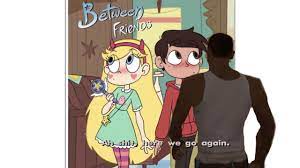 Star vs the forces of evil between friends comic