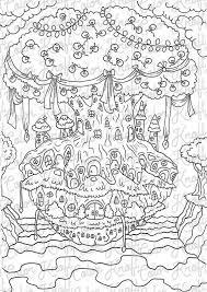 Fairy Garden Coloring Pages Coloring Home
