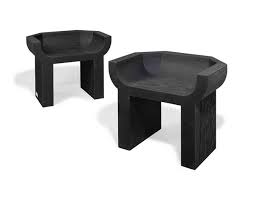 curial chairs pair by rick owens on artnet