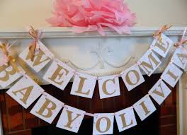 Well you're in luck, because here they come. Welcome Home Banner For A New Baby Welcome Baby Banner Welcome Home Baby Pink Baby Shower Decorations
