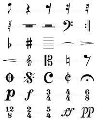 For music notes, there are two: Clip Art Music Notes And Symbols Clip Art Bundle From Dancing Crayon Designs
