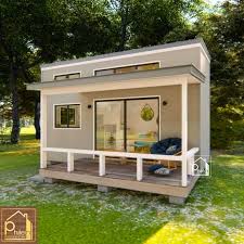 26 Sqm Tiny House Plan With Porch And