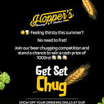 Get Set Chug at Hoppers Brewery & Kitchen