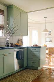 14 green kitchen cabinet paint colors