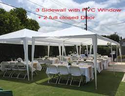 Our best selling brands are ez up, undercover, premier and norstar. 10x30 Event White Outdoor Wedding Party Tent Patio Gazebo Canopy W Side Walls Awnings Canopies Garden Structures Shade Equipment