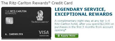 i applied for chase ritz carlton card