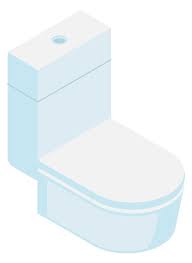 Isometric Toilet Bowl Wc Icon Batroom