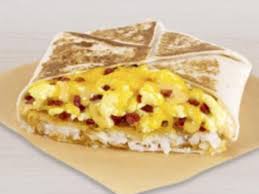 breakfast crunchwrap bacon nutrition